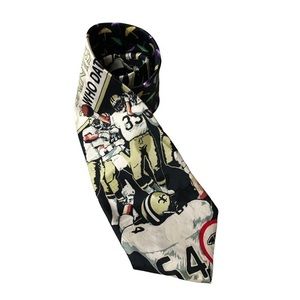 New Orleans Saints Silk Tie 1992 Championship 4" Novelty Football